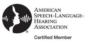 American Speech-Language Hearing Association Certified Member