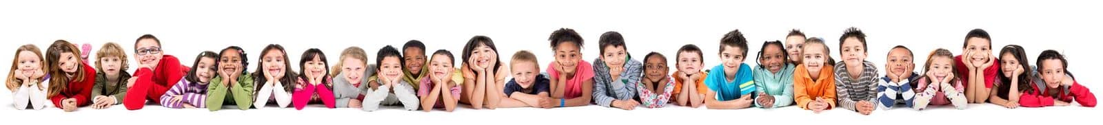 Children during a therapy session