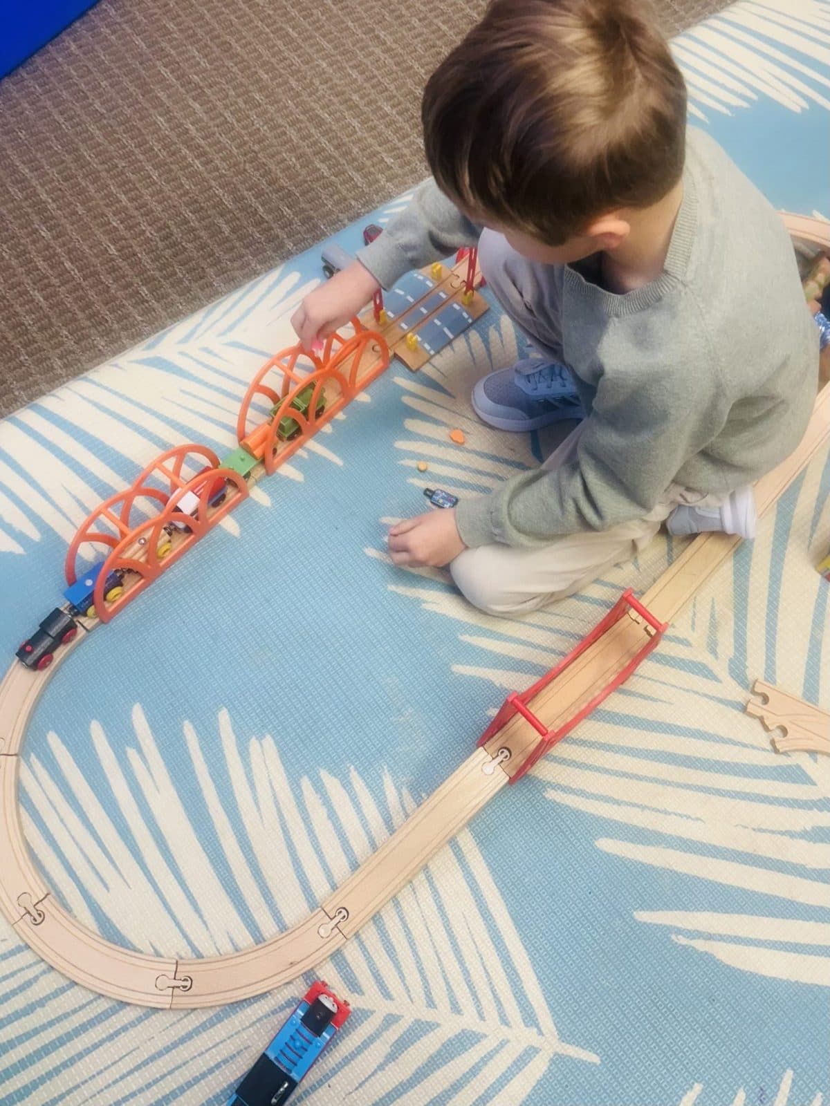 Child in therapy session at Words of Wisdom