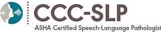 ASHA CCC-SLP certification badge