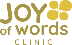 Joy of Words Clinic logo