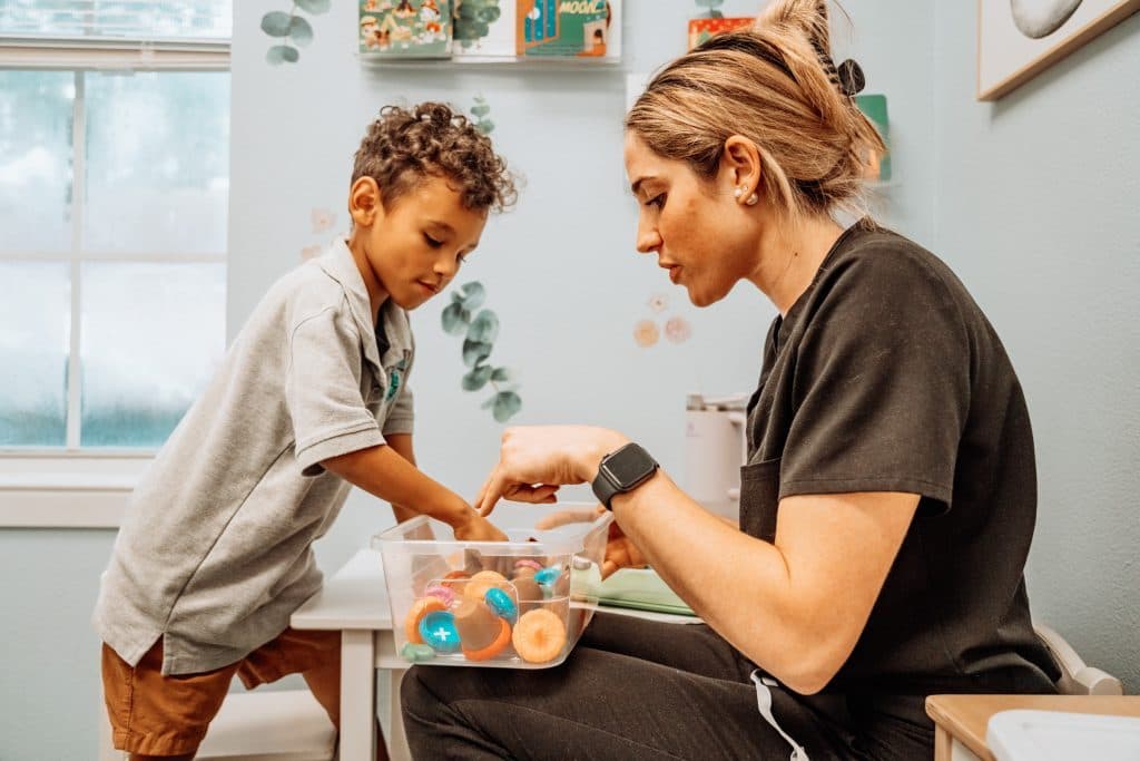 Synaptic Pediatric Therapies therapy session