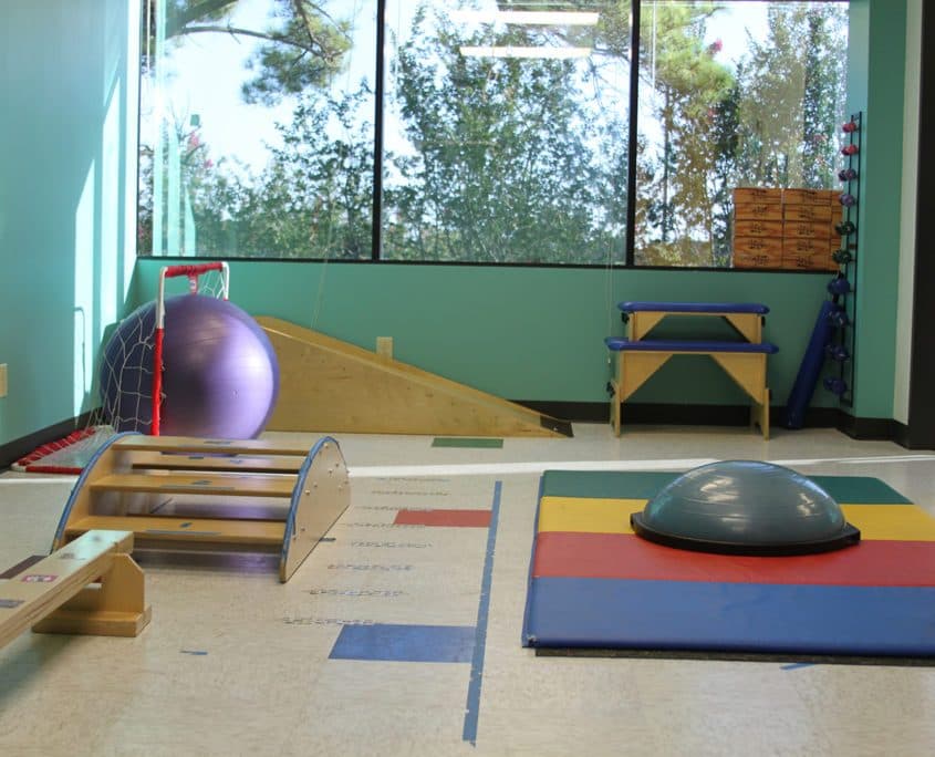 Physical therapy gym at West clinic