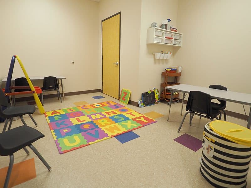 OT fine motor room at North clinic