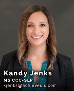 Kandy Jenks, Speech-Language Pathologist