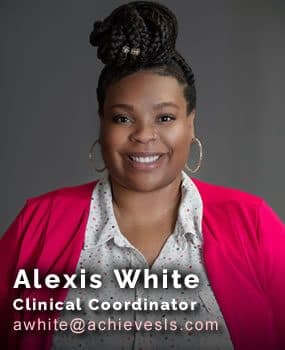 Alexis White, Speech-Language Pathologist